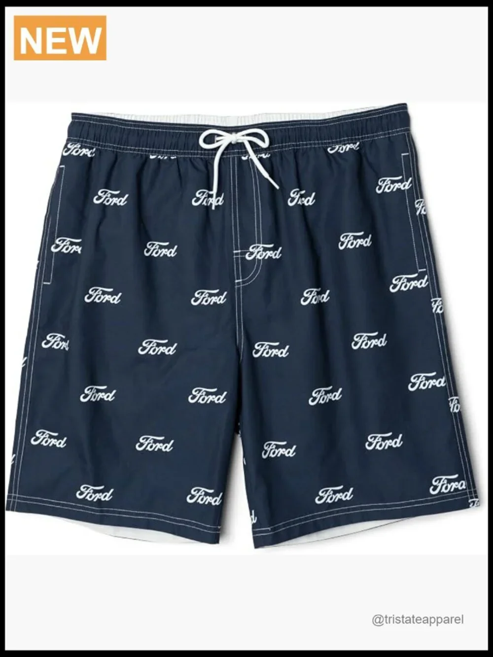 UPF 50+ Logo Swim Trunks from Little Kid to Adult Sizes